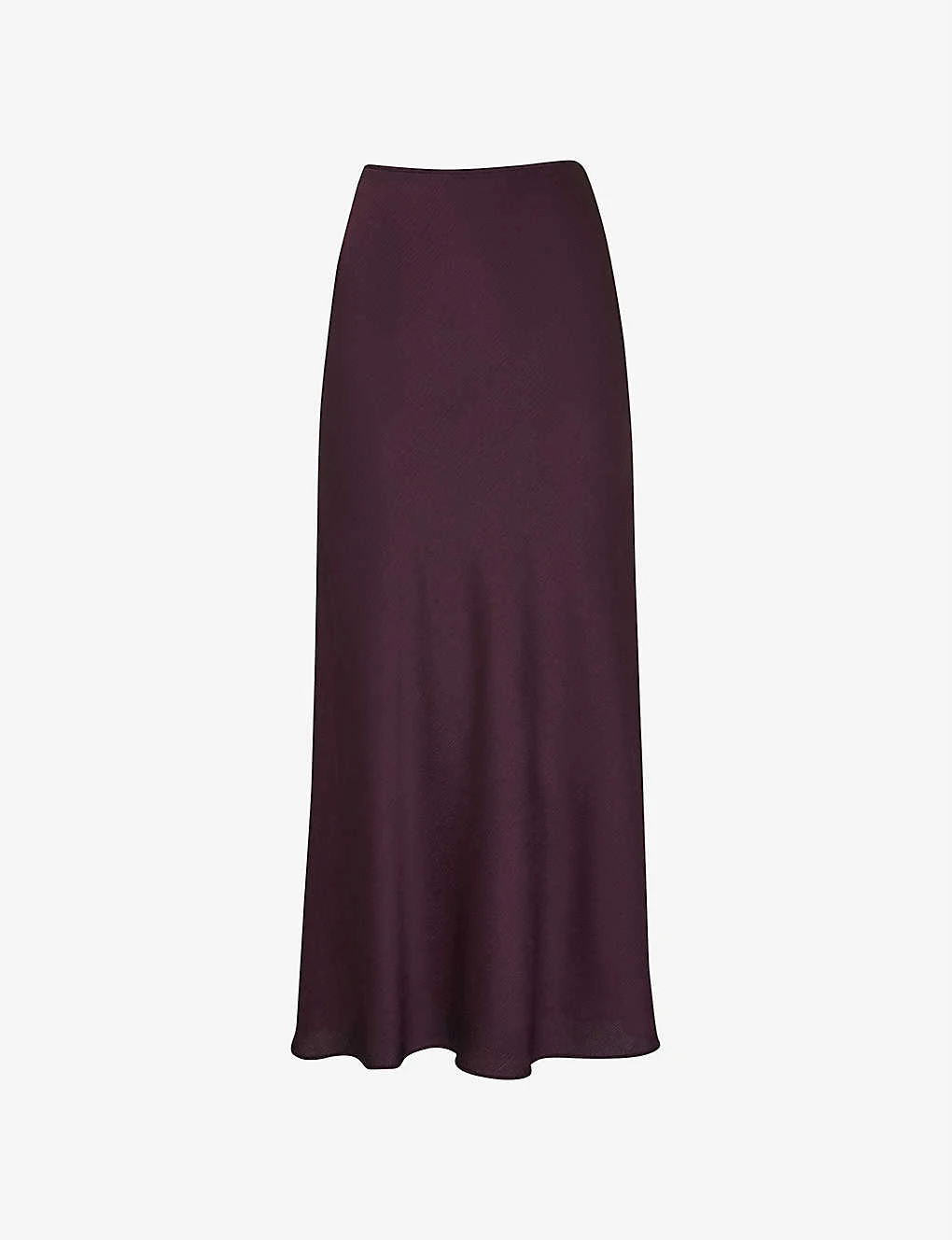 Whistles Bias-cut Satin Recycled-polyester Midi Skirt 1 Whistles Bias-cut Satin Recycled-polyester Midi Skirt