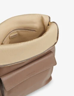 Whistles Verity Top-handle Leather Backpack 7 Whistles Verity Top-handle Leather Backpack -The Fashion Shop R04095553 BROWN ALT03