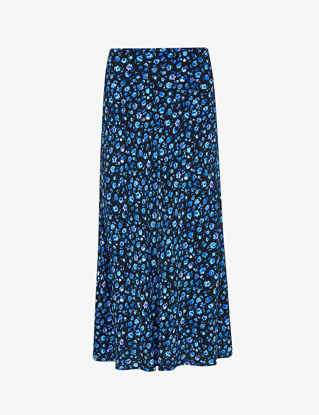 Whistles Floral-pint Woven Midi Skirt 1 Whistles Floral-pint Woven Midi Skirt