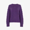 Whistles Chunky Cable-knit Cotton Jumper