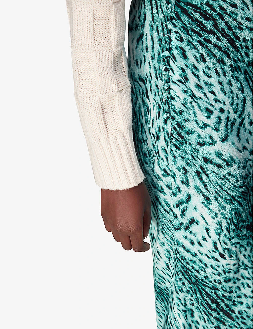 Whistles Leopard-print Bias Cut Woven Midi Skirt 5 Whistles Leopard-print Bias Cut Woven Midi Skirt - Image 5