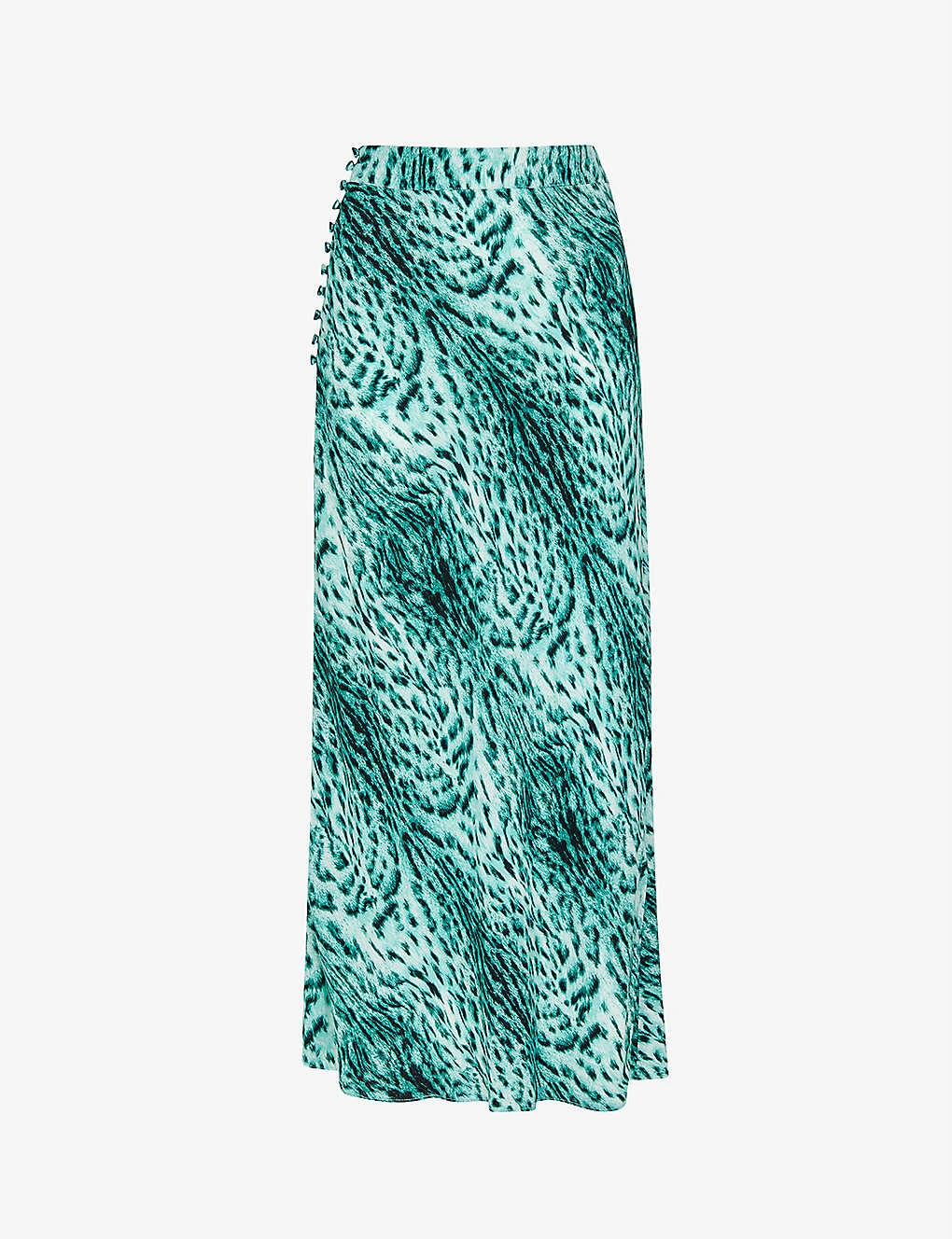 Whistles Leopard-print Bias Cut Woven Midi Skirt 1 Whistles Leopard-print Bias Cut Woven Midi Skirt