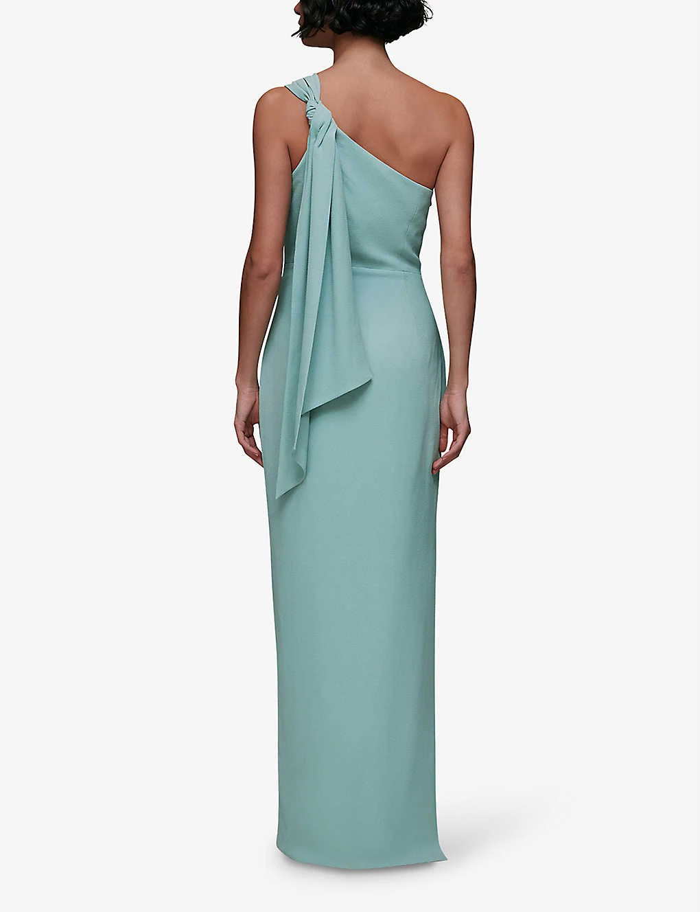 Whistles Bethan One-shoulder Stretch-recycled-polyester Maxi Dress 4 Whistles Bethan One-shoulder Stretch-recycled-polyester Maxi Dress - Image 4