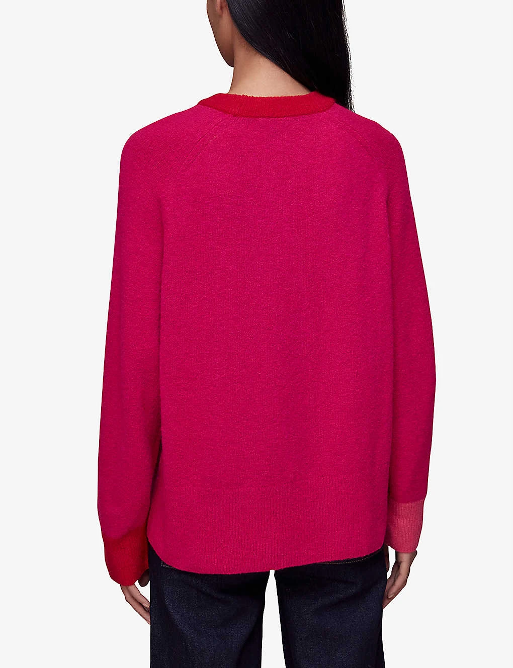 Whistles Colour Block Pocket-detail Knitted Jumper 4 Whistles Colour Block Pocket-detail Knitted Jumper - Image 4