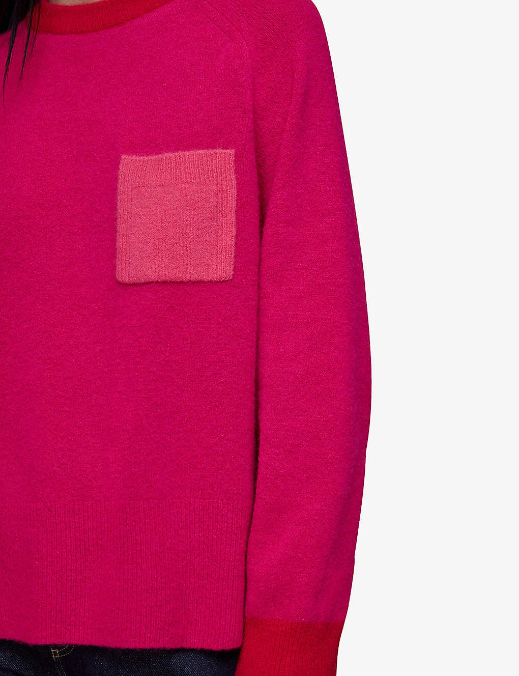 Whistles Colour Block Pocket-detail Knitted Jumper 5 Whistles Colour Block Pocket-detail Knitted Jumper - Image 5