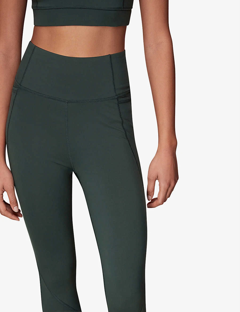 Whistles High-rise 7/8 Stretch-recycled Nylon Leggings 5 Whistles High-rise 7/8 Stretch-recycled Nylon Leggings - Image 5