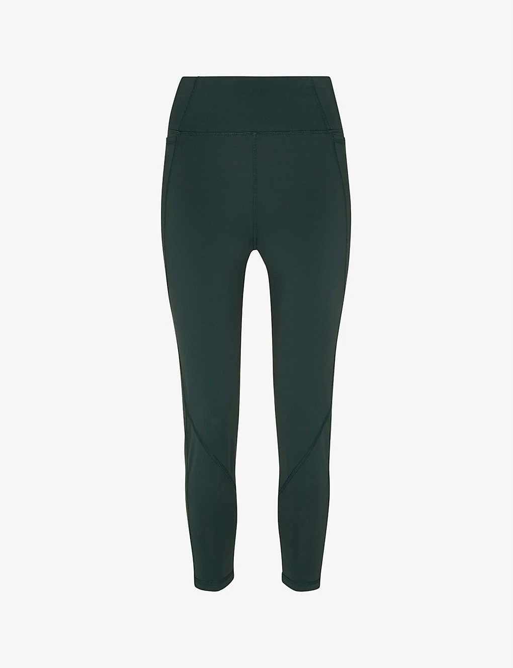 Whistles High-rise 7/8 Stretch-recycled Nylon Leggings 1 Whistles High-rise 7/8 Stretch-recycled Nylon Leggings