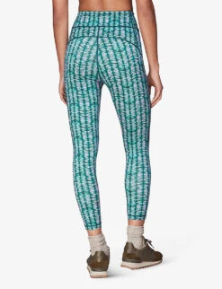 Whistles Abstract-print High-rise Stretch-recycled Nylon Leggings 8 Whistles Abstract-print High-rise Stretch-recycled Nylon Leggings -The Fashion Shop R04119051 MULTICOLOURED ALT03