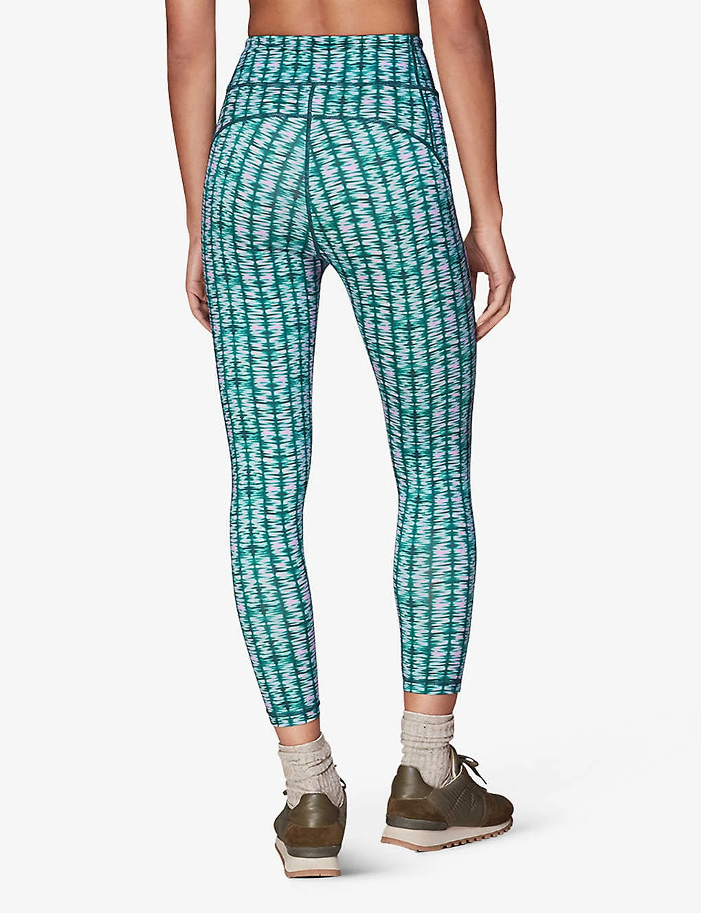 Whistles Abstract-print High-rise Stretch-recycled Nylon Leggings 4 Whistles Abstract-print High-rise Stretch-recycled Nylon Leggings - Image 4