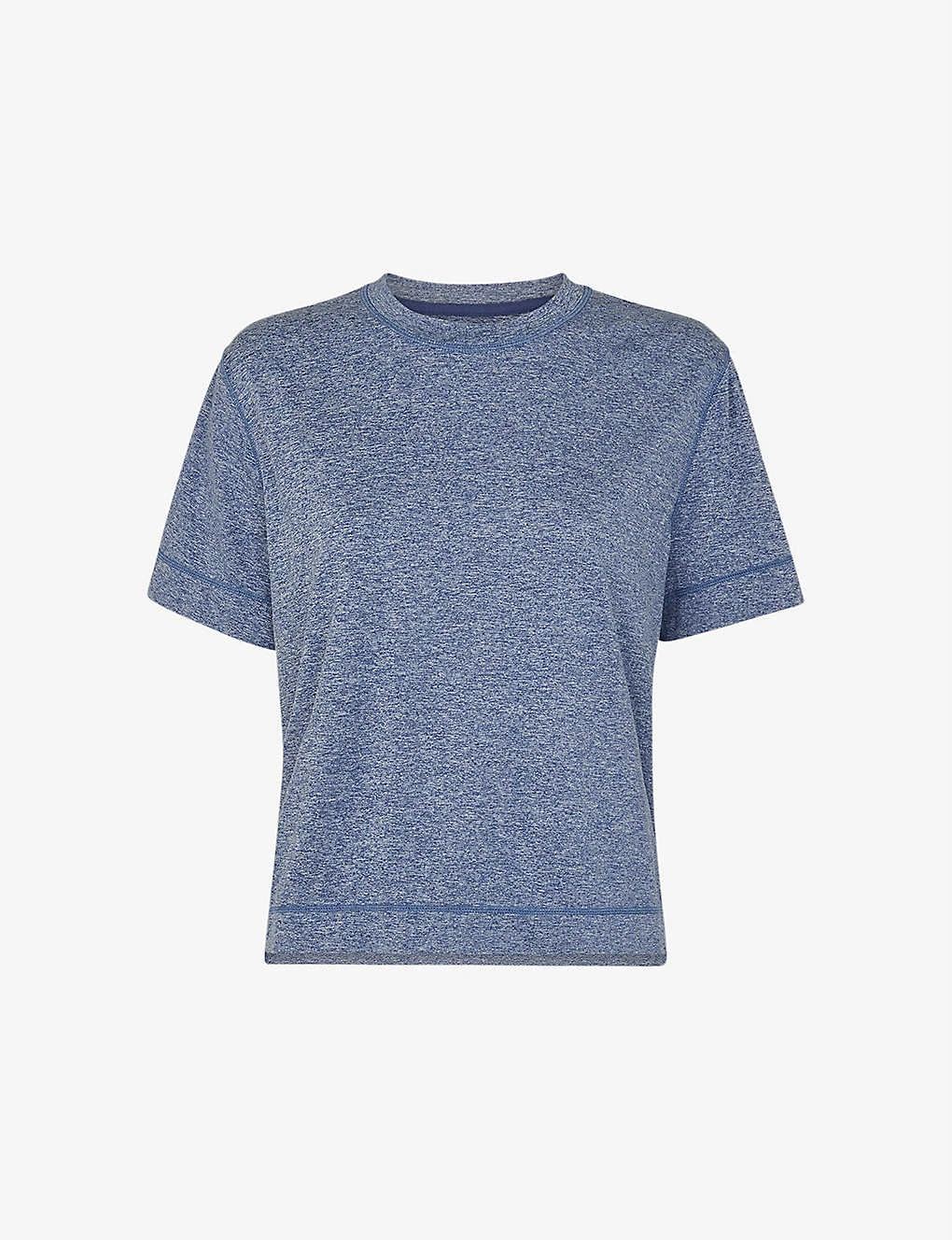 Whistles Oversized Round-neck Stretch-recycled Polyester Blend T-shirt 1 Whistles Oversized Round-neck Stretch-recycled Polyester Blend T-shirt