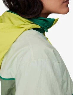 Whistles Colour-blocked Hooded High-neck Stretch-shell Jacket 9 Whistles Colour-blocked Hooded High-neck Stretch-shell Jacket -The Fashion Shop R04119057 MULTICOLOURED ALT04