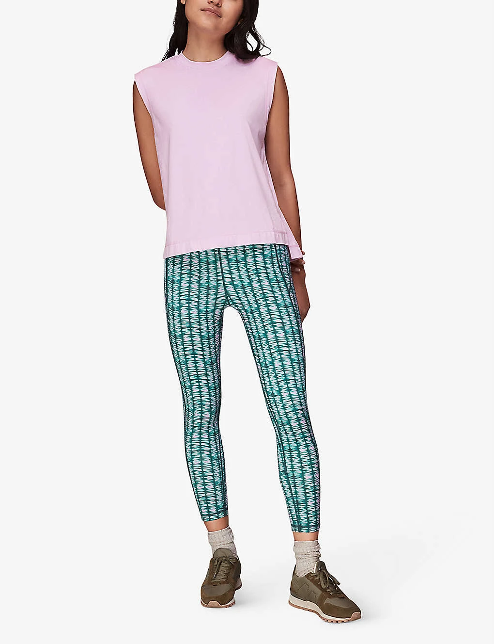 Whistles Boxy-fit Stretch-recycled Polyester Tank Top 2 Whistles Boxy-fit Stretch-recycled Polyester Tank Top - Image 2