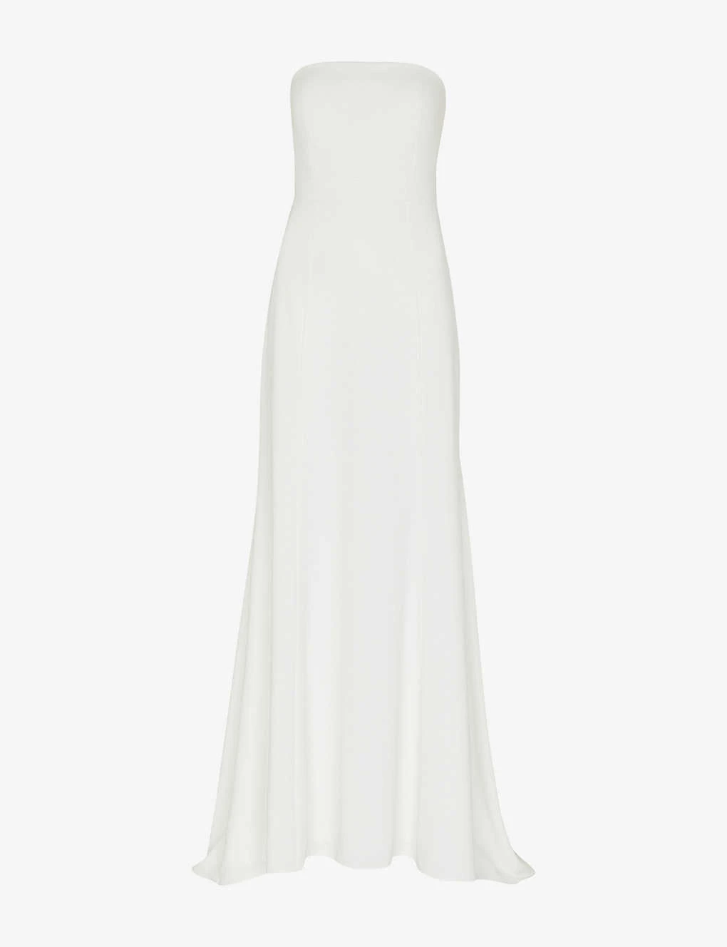 Whistles Ellis Bow-detail Strapless Woven Wedding Dress 1 Whistles Ellis Bow-detail Strapless Woven Wedding Dress