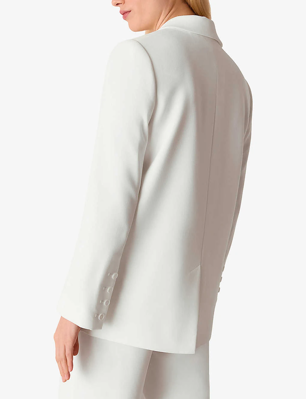 Whistles Andie Single-breasted Woven Wedding Blazer 4 Whistles Andie Single-breasted Woven Wedding Blazer - Image 4