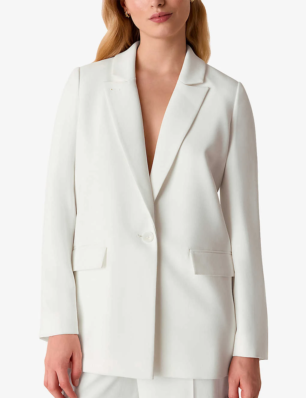 Whistles Andie Single-breasted Woven Wedding Blazer 5 Whistles Andie Single-breasted Woven Wedding Blazer - Image 5