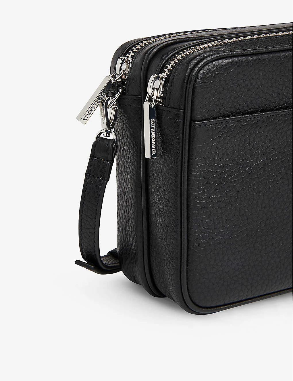 Whistles Carmen Pebbled-leather Cross-body Bag 2 Whistles Carmen Pebbled-leather Cross-body Bag - Image 2
