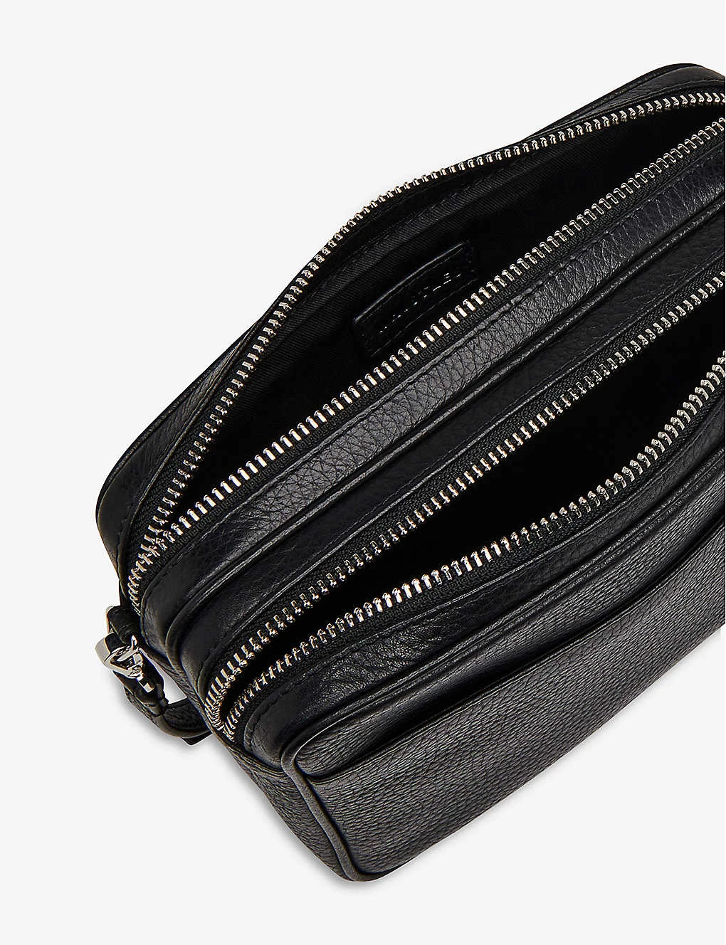 Whistles Carmen Pebbled-leather Cross-body Bag 3 Whistles Carmen Pebbled-leather Cross-body Bag - Image 3