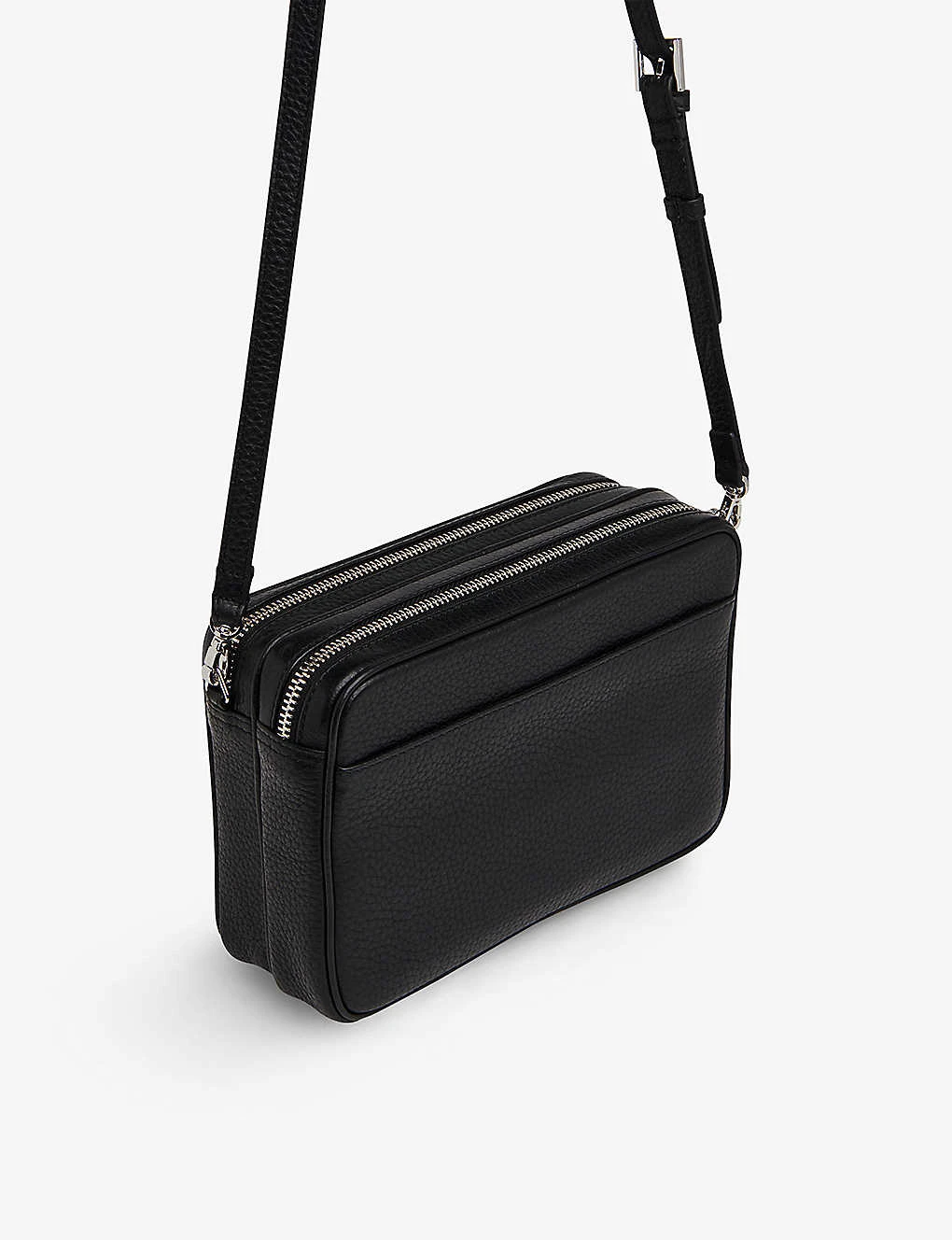 Whistles Carmen Pebbled-leather Cross-body Bag 4 Whistles Carmen Pebbled-leather Cross-body Bag - Image 4