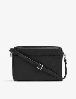 Whistles Carmen Pebbled-leather Cross-body Bag