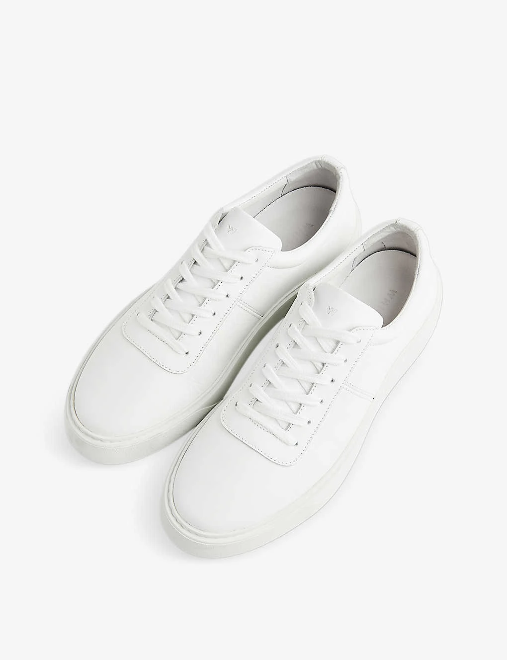 Whistles Kalie Logo-embossed Leather Low-top Trainers 2 Whistles Kalie Logo-embossed Leather Low-top Trainers - Image 2