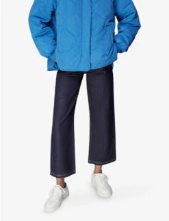 Whistles Kalie Logo-embossed Leather Low-top Trainers 7 Whistles Kalie Logo-embossed Leather Low-top Trainers -The Fashion Shop R04131879 WHITE ALT03