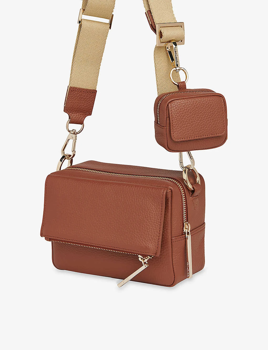 Whistles Bibi Front-flap Leather Keyring 5 Whistles Bibi Front-flap Leather Keyring - Image 5