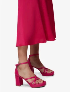 Whistles Selene Platform Block-heel Leather Sandals 7 Whistles Selene Platform Block-heel Leather Sandals -The Fashion Shop R04134422 PINK ALT03