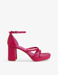 Whistles Selene Platform Block-heel Leather Sandals