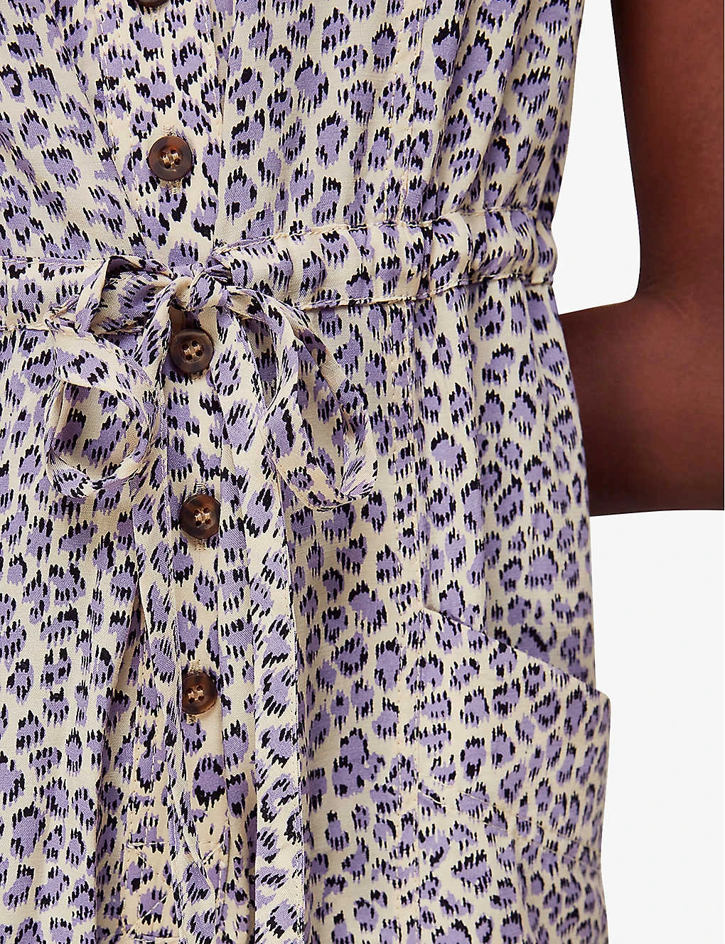 Whistles Dashed Jess Leopard-print Woven Jumpsuit 5 Whistles Dashed Jess Leopard-print Woven Jumpsuit - Image 5