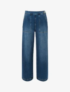 Whistles Straight-leg High-rise Jeans