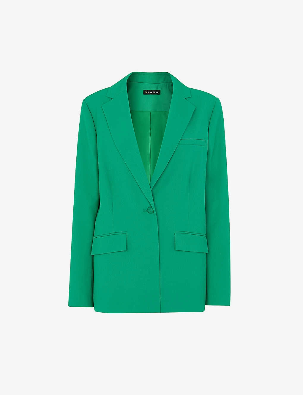 Whistles Selma Boyfriend-fit Stretch-woven Blazer 1 Whistles Selma Boyfriend-fit Stretch-woven Blazer