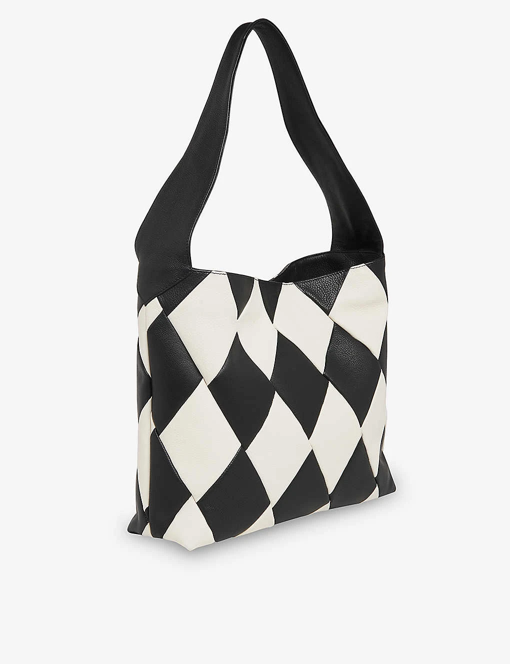 Whistles Limited Sian Patch-work Leather Cross-body Bag 3 Whistles Limited Sian Patch-work Leather Cross-body Bag - Image 3