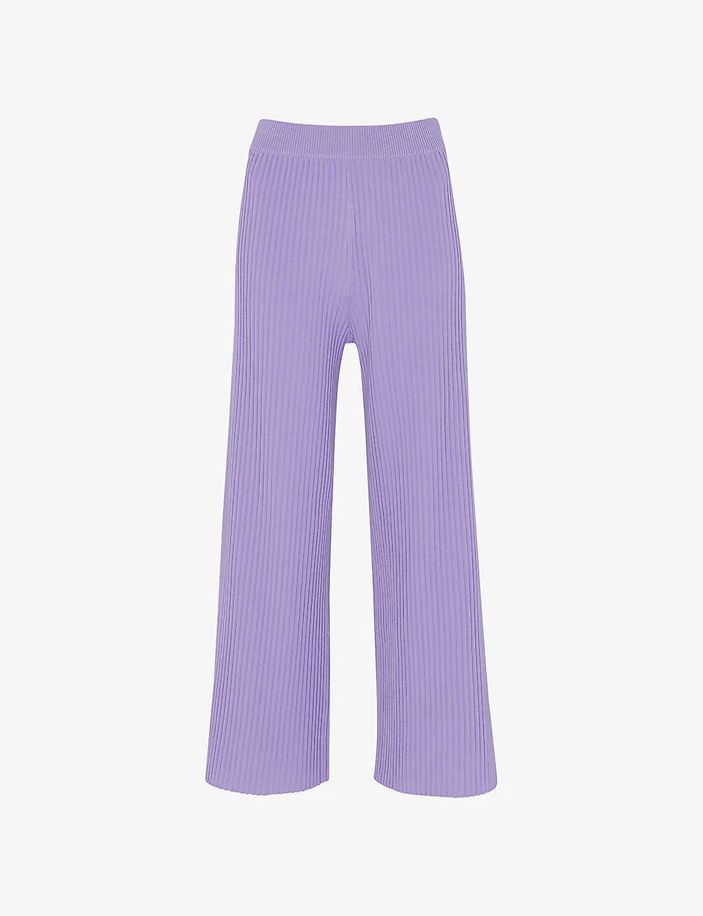 Whistles Wide-leg High-rise Recycled Polyester-blend Trousers 1 Whistles Wide-leg High-rise Recycled Polyester-blend Trousers