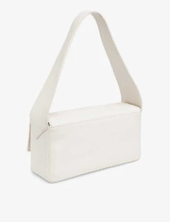 Whistles Bibi Leather Shoulder Bag -The Fashion Shop R04137016 WHITE ALT02