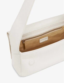 Whistles Bibi Leather Shoulder Bag -The Fashion Shop R04137016 WHITE ALT03
