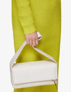 Whistles Bibi Leather Shoulder Bag -The Fashion Shop R04137016 WHITE ALT04