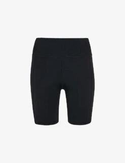 Whistles Ribbed High-rise Stretch-woven Cycling Shorts