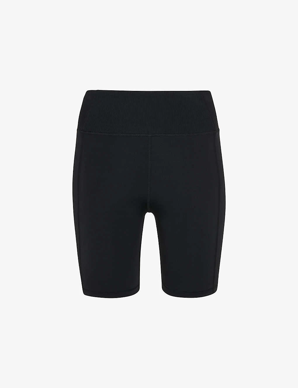Whistles Ribbed High-rise Stretch-woven Cycling Shorts 1 Whistles Ribbed High-rise Stretch-woven Cycling Shorts