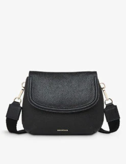 Whistles Nala Saddle-shape Leather Crossbody Bag
