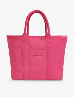 Whistles Penny Oversized-shape Towelling Tote Bag