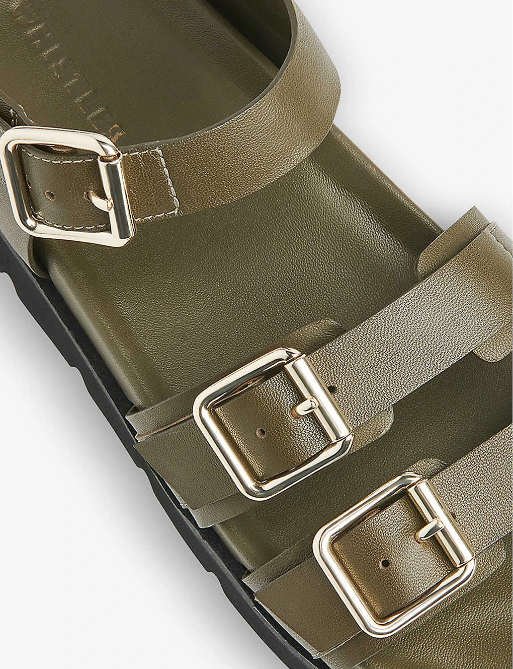 Whistles Jemma Chunky Cleated-sole Leather Sandals 3 Whistles Jemma Chunky Cleated-sole Leather Sandals - Image 3