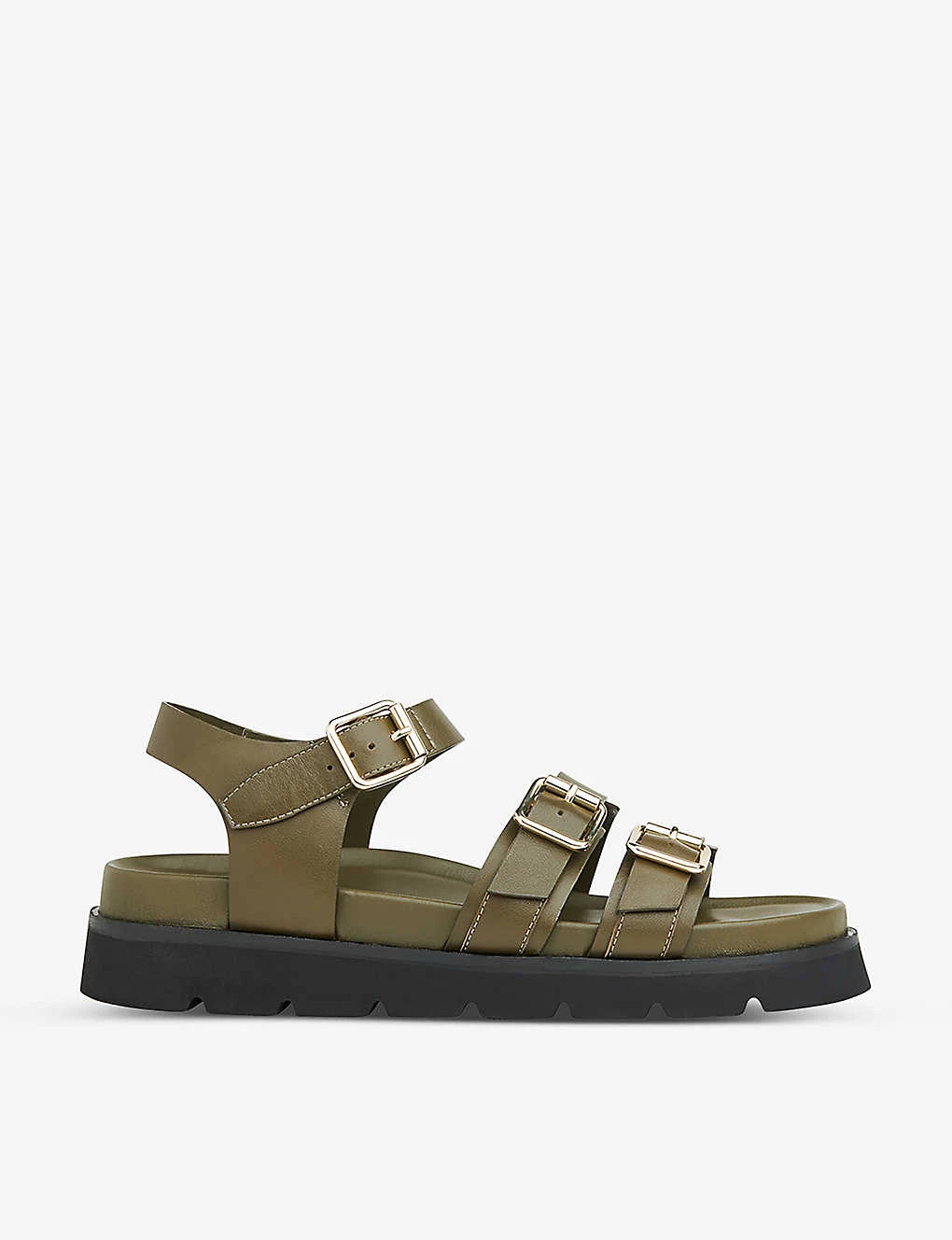 Whistles Jemma Chunky Cleated-sole Leather Sandals 1 Whistles Jemma Chunky Cleated-sole Leather Sandals