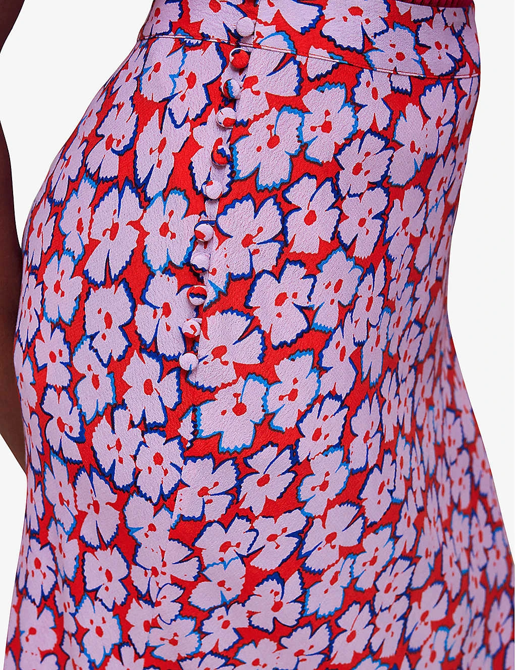 Whistles Floral-print Bias-cut Woven Midi Skirt 4 Whistles Floral-print Bias-cut Woven Midi Skirt - Image 4