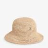 Whistles Braided Straw Bucket Hat