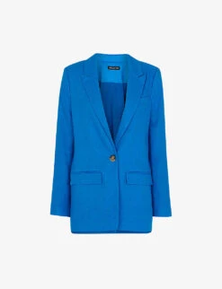 Whistles Lucy Relaxed-fit Linen Blazer