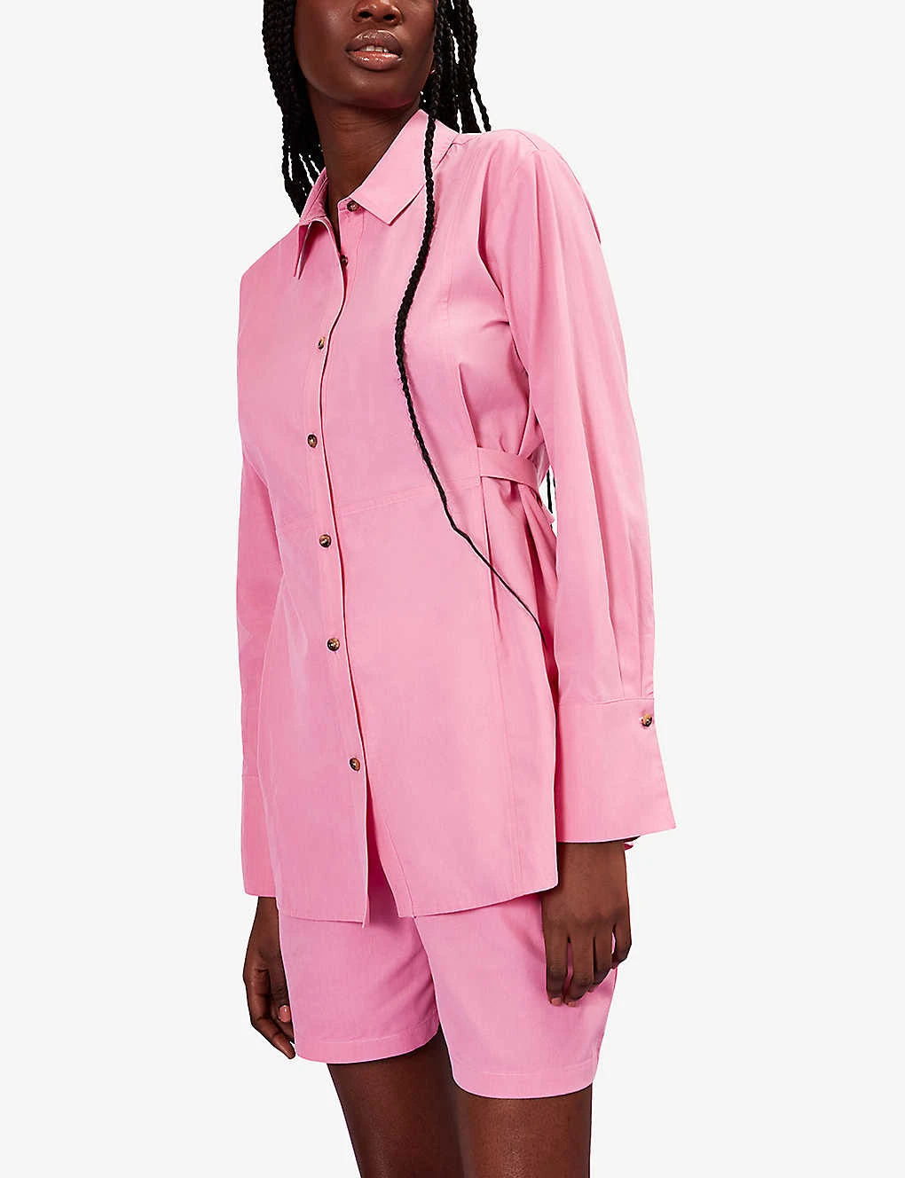 Whistles Lola Drawstring-waist Woven Shorts 5 Whistles Lola Drawstring-waist Woven Shorts - Image 5