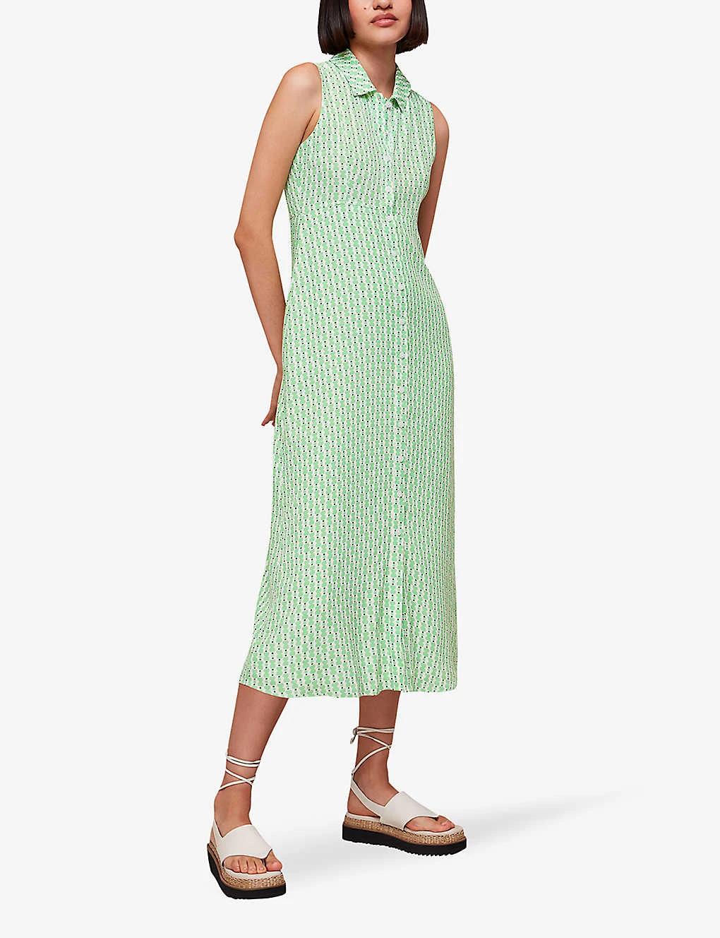 Whistles Graphic-print Woven Maxi Dress 2 Whistles Graphic-print Woven Maxi Dress - Image 2