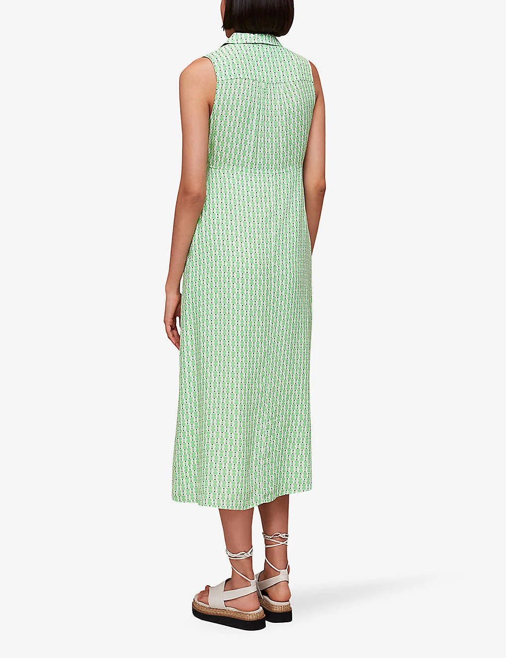 Whistles Graphic-print Woven Maxi Dress 4 Whistles Graphic-print Woven Maxi Dress - Image 4