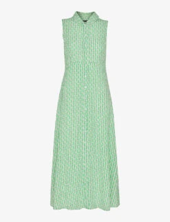 Whistles Graphic-print Woven Maxi Dress