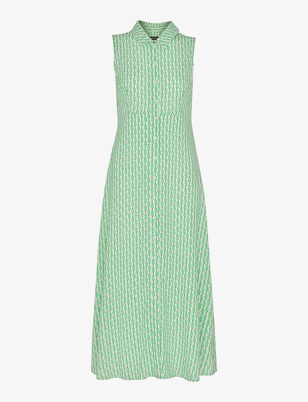 Whistles Graphic-print Woven Maxi Dress 1 Whistles Graphic-print Woven Maxi Dress